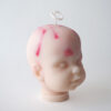 Redrum Doll Head Candle