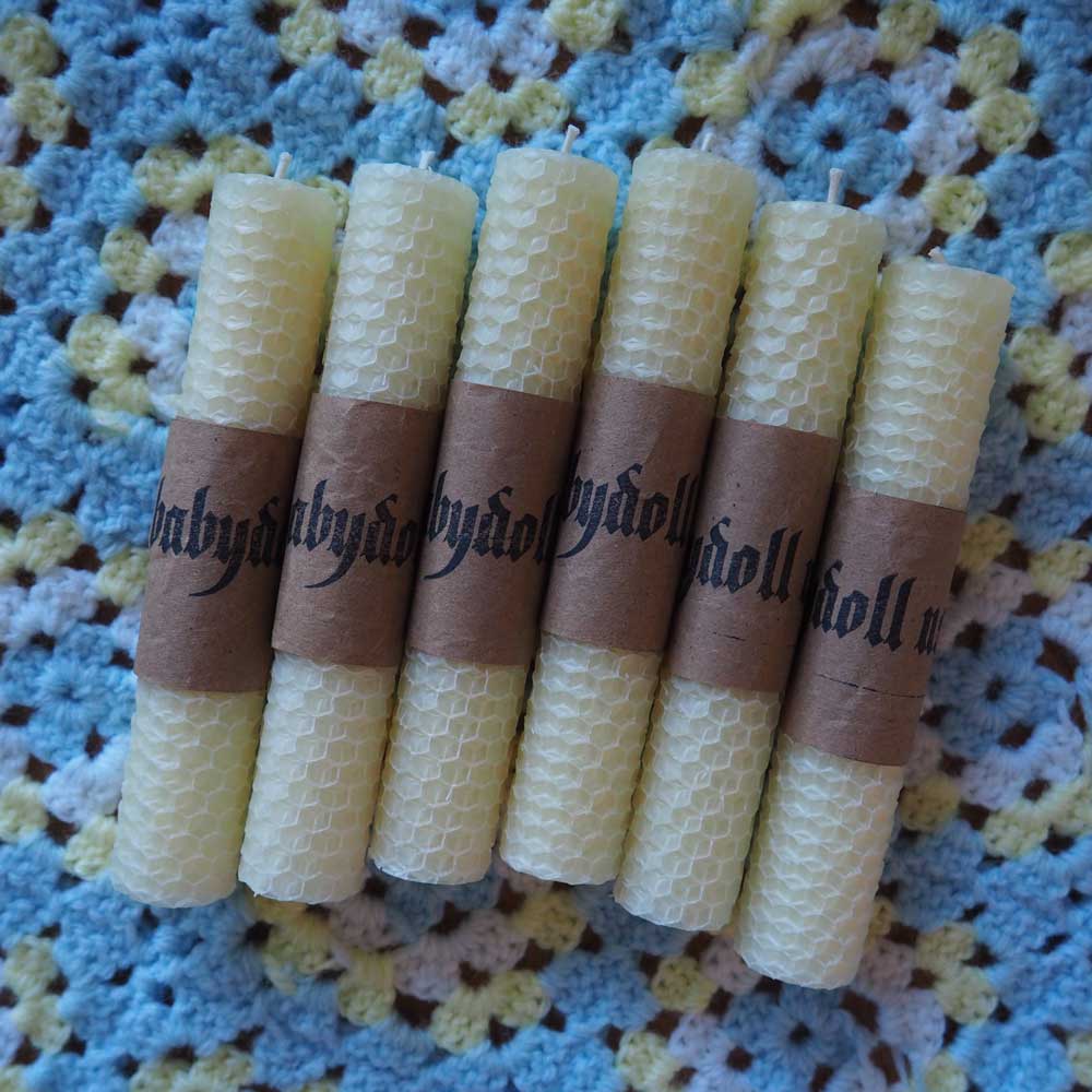 Beeswax Tapers